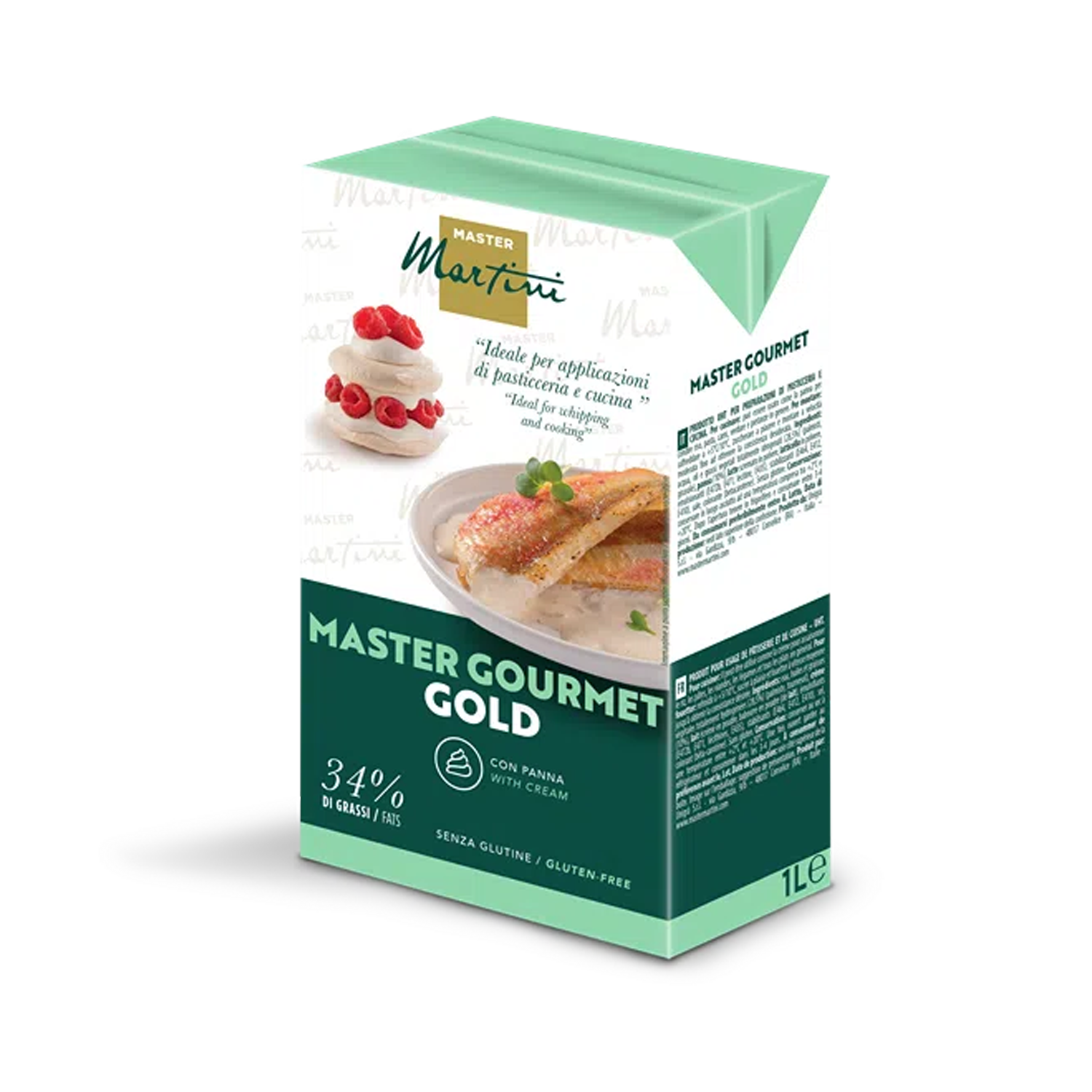 Master Gourmet Gold - Whipping & Cooking Cream (Unsweetened) 1L